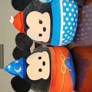 Squishmallows Disney Mickey and Minnie Set 14 inch